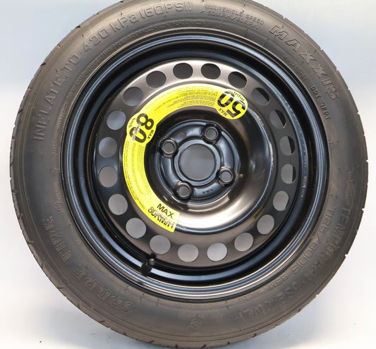 2013-2016 HYUNDAI ACCENT SPARE TIRE WHEEL ASSEMBLY COMPACT DONUT 15" 1RF40-AC930