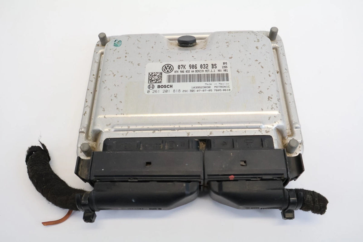 2008 VOLKSWAGEN BEETLE 2.5L AT ENGINE COMPUTER CONTROL MODULE ECM 07K-906-032-BS