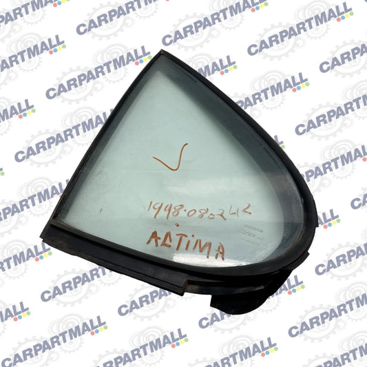 98-01 NISSAN ALTIMA REAR LEFT DOOR VENT QUARTER WINDOW GLASS TRIM 82273-9E000
