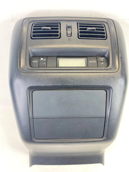 2013-2020 Nissan Pathfinder Rear A/C Heat Climate Control Bezel w/ Air Vent OEM