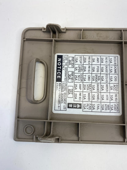 2002-2006 Toyota Camry Dash Left Panel Fuse Box Cover Trim Lid 55545-AA010 OEM