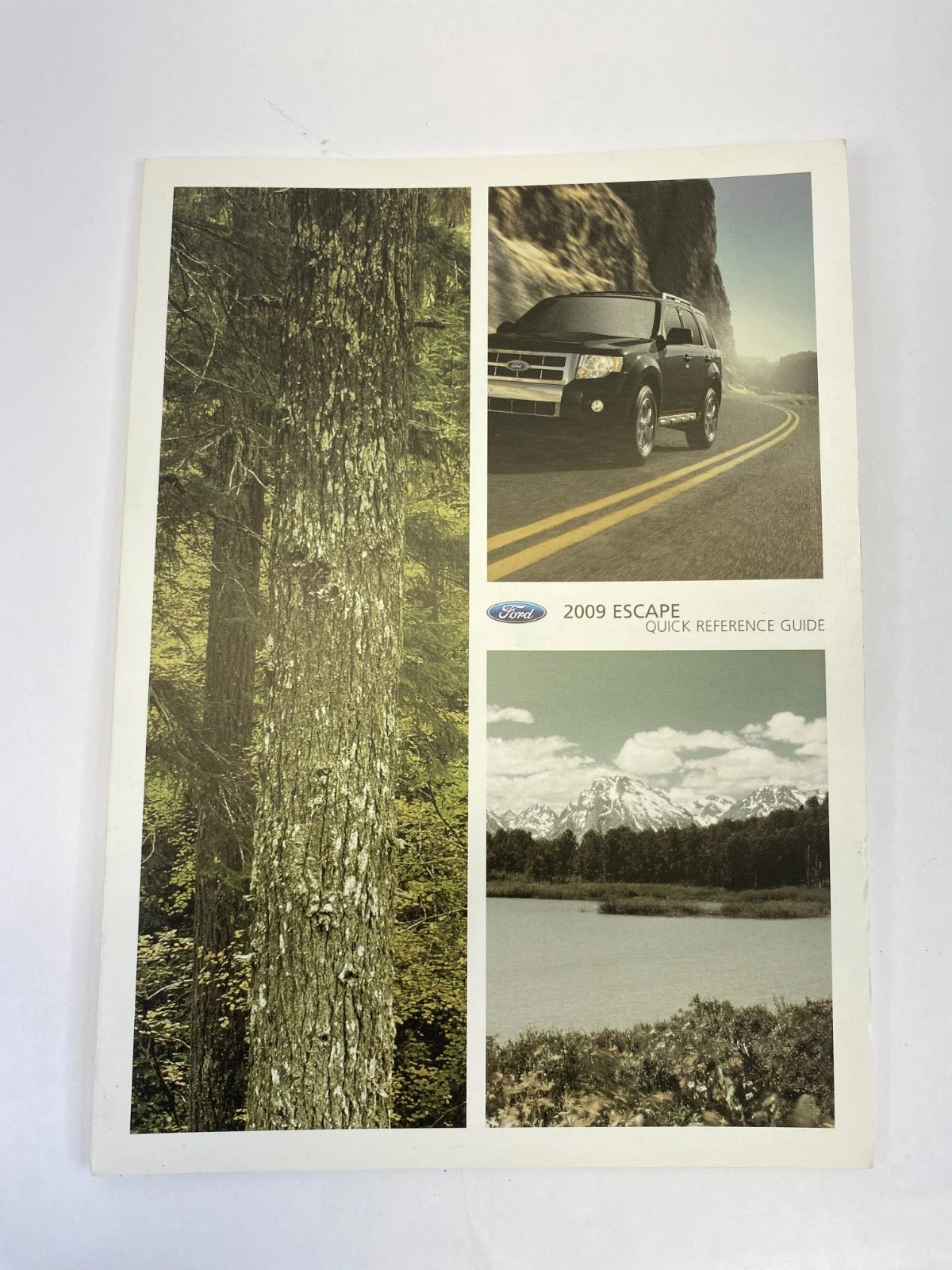 2009 FORD ESCAPE OWNER'S MANUAL GUIDE BOOK MAINTENANCE INFORMATION W/ CASE