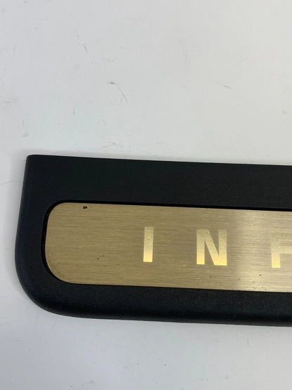 07 08 INFINITI G35 SEDAN REAR RH PASSENGER DOOR SILL SCUFF PLATE OEM 769B2-JK000