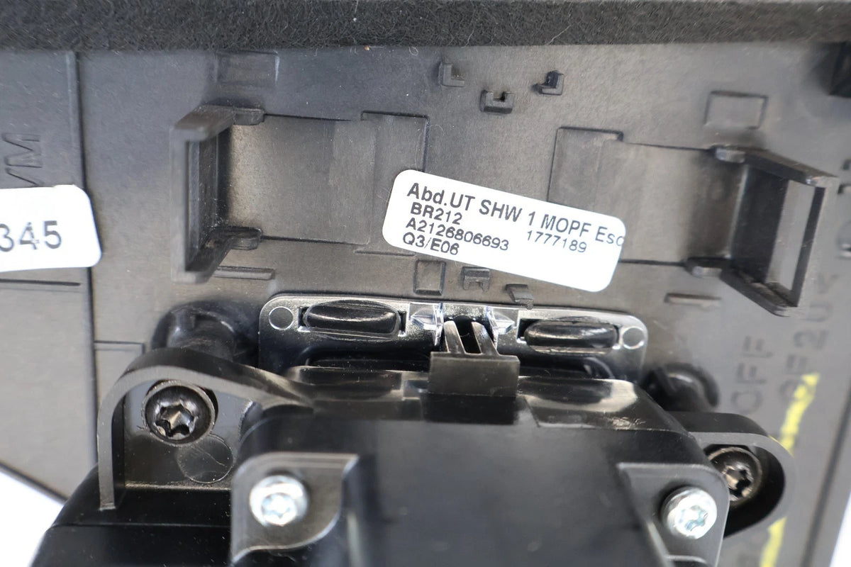14-16 MERCEDES E350 E250 CENTER CONTROL MULTIFUNCTION SWITCH WOOD 2126806693 OEM