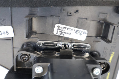 14-16 MERCEDES E350 E250 CENTER CONTROL MULTIFUNCTION SWITCH WOOD 2126806693 OEM