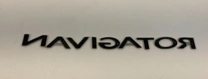 2003-2006 LINCOLN NAVIGATOR REAR TRUNK LID NAMEPLATE EMBLEM LOGO BADGE CHROME