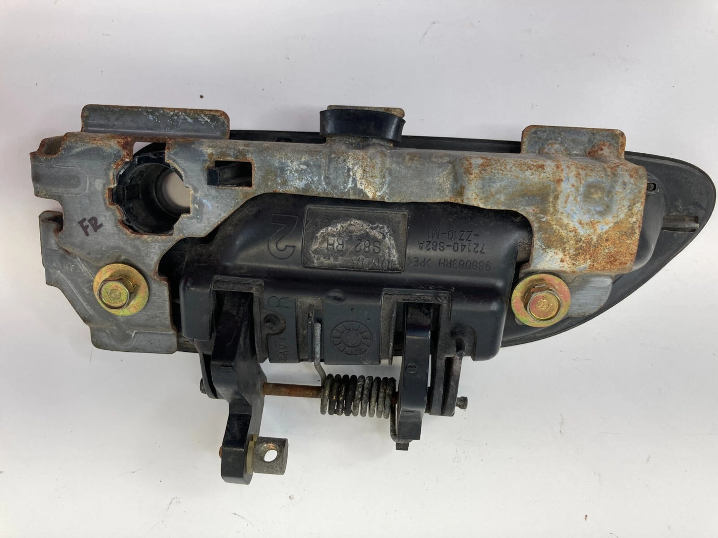 1998-2002 HONDA ACCORD COUPE RIGHT PASSENGER EXTERIOR DOOR HANDLE ASSEMBLY OEM