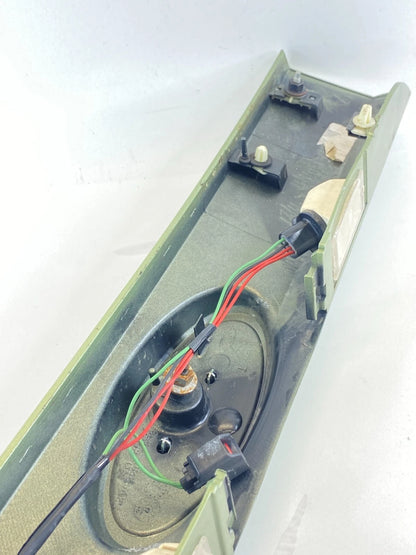 2008-2012 FORD ESCAPE TRUNK TAILGATE LID LICENSE PLATE BEZEL TRIM W LIGHTS OEM