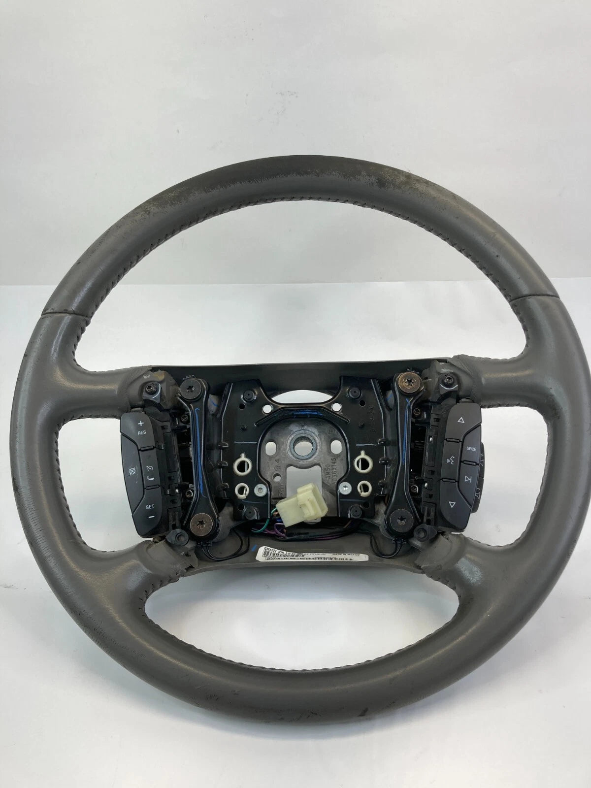2006 2007 BUICK LUCERNE SEDAN 4-DR LEFT STEERING WHEEL W/CONTROLS 15846413 OEM