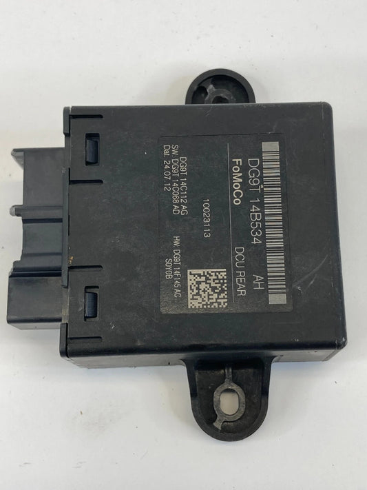13-16 FORD FUSION SEDAN REAR LEFT SIDE DOOR CONTROL MODULE DG9T-14B534-AH OEM