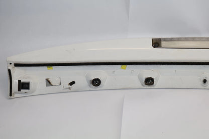 04-09 TOYOTA PRIUS REAR UPPER TRUNK SPOILER WING W/ THIRD BRAKE LIGHT WHITE OEM