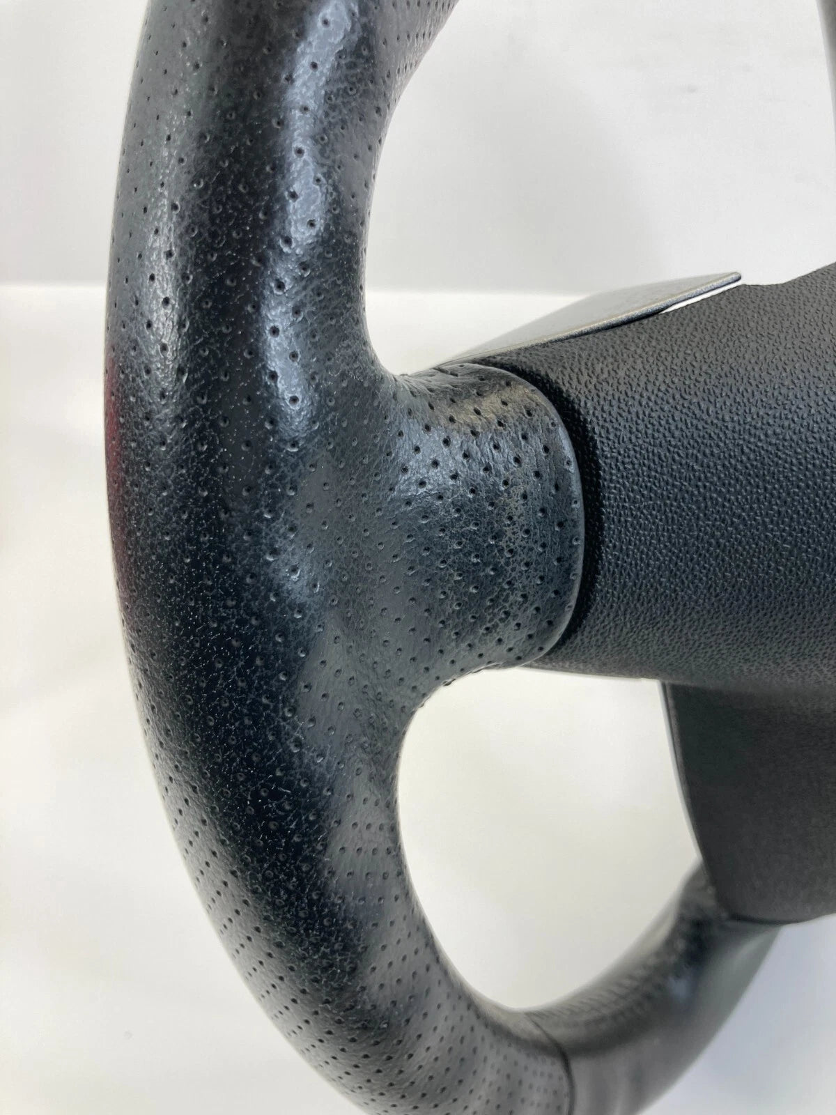 2005-2011 SAAB 9-3 STEERING WHEEL W/ SWITCHES BLACK LEATHER 12757703 OEM