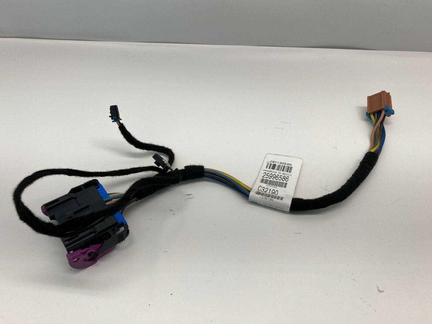 08-12 Chevrolet Malibu Front Right Passenger Door Switch Wire Wiring 25996586