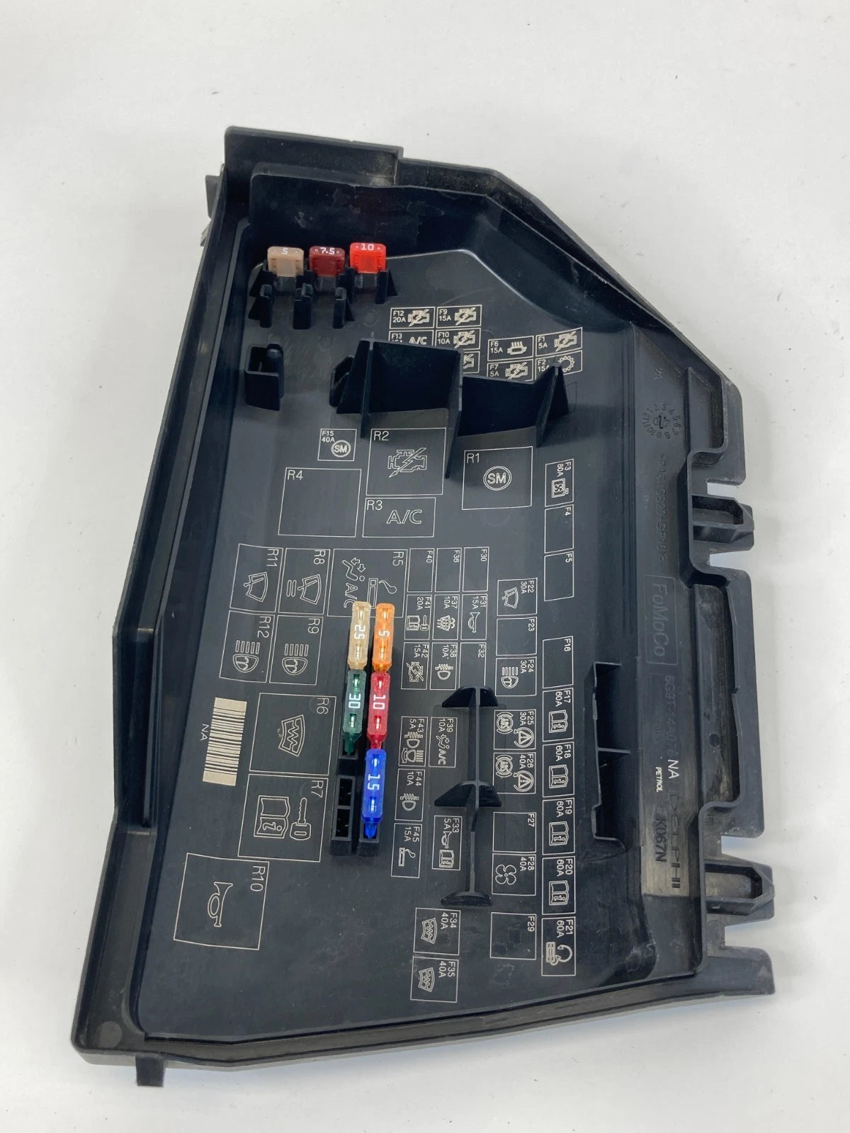 2008-2012 LAND ROVER LR2 3.2L ENGINE FUSE BOX LID COVER 6G9T-14A076-NA OEM