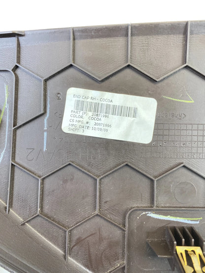 2008-2017 BUICK ENCLAVE DASH RIGHT SIDE END CAP ACCESS COVER TRIM 20871996 OEM