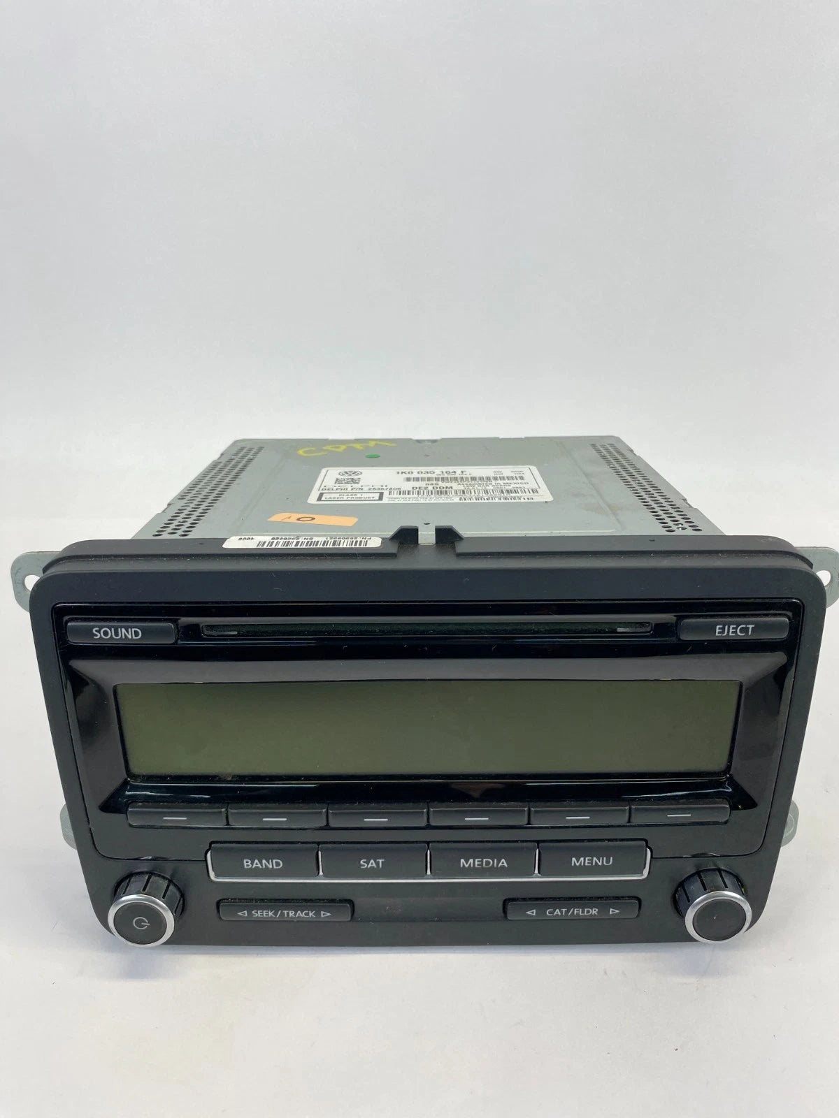 2012-2015 VW VOLKSWAGEN JETTA AM/FM RADIO RECEIVER CD DISC PLAYER 1K0-035-164-F