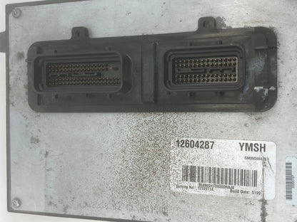 2006 CHEVROLET HHR 2.2L AT ENGINE CONTROL UNIT MODULE ECU ECM 12604287 OEM