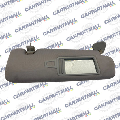 2011-2014 HYUNDAI SONATA RIGHT PASSENGER SUNVISOR SUN VISOR CLTOH GRAY OEM