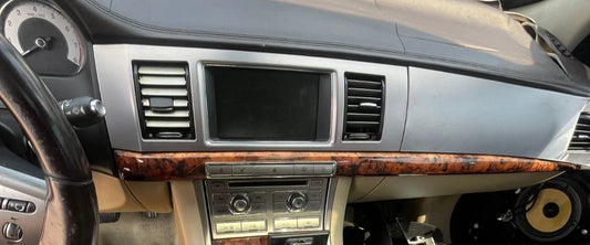 2009-2011 JAGUAR XF RADIO AM/FM STEREO 6DISC CD PLAYER RECEIVER 7G9N14C230TA OEM