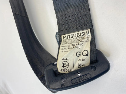 2010-2012 MITSUBISHI LANCER REAR RIGHT SEAT BELT SEATBELT RETRACTOR C085407 OEM