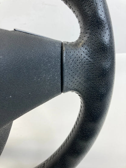 2005-2011 SAAB 9-3 STEERING WHEEL W/ SWITCHES BLACK LEATHER 12757703 OEM