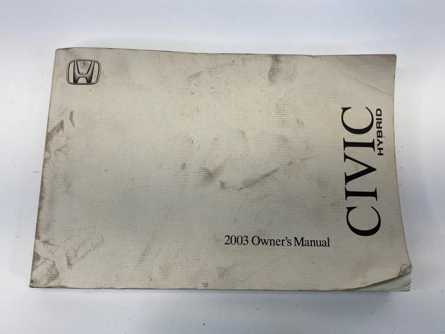 2003 03 HONDA CIVIC HYBRID OWNERS MANUAL GUIDE BOOK WARRANTY INFORMATION OEM