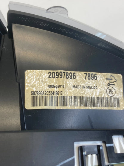 2011 CADILLAC SRX 3.0L AT SPEEDOMETER INSTRUMENT CLUSTER UNIT 231K 20997896 OEM