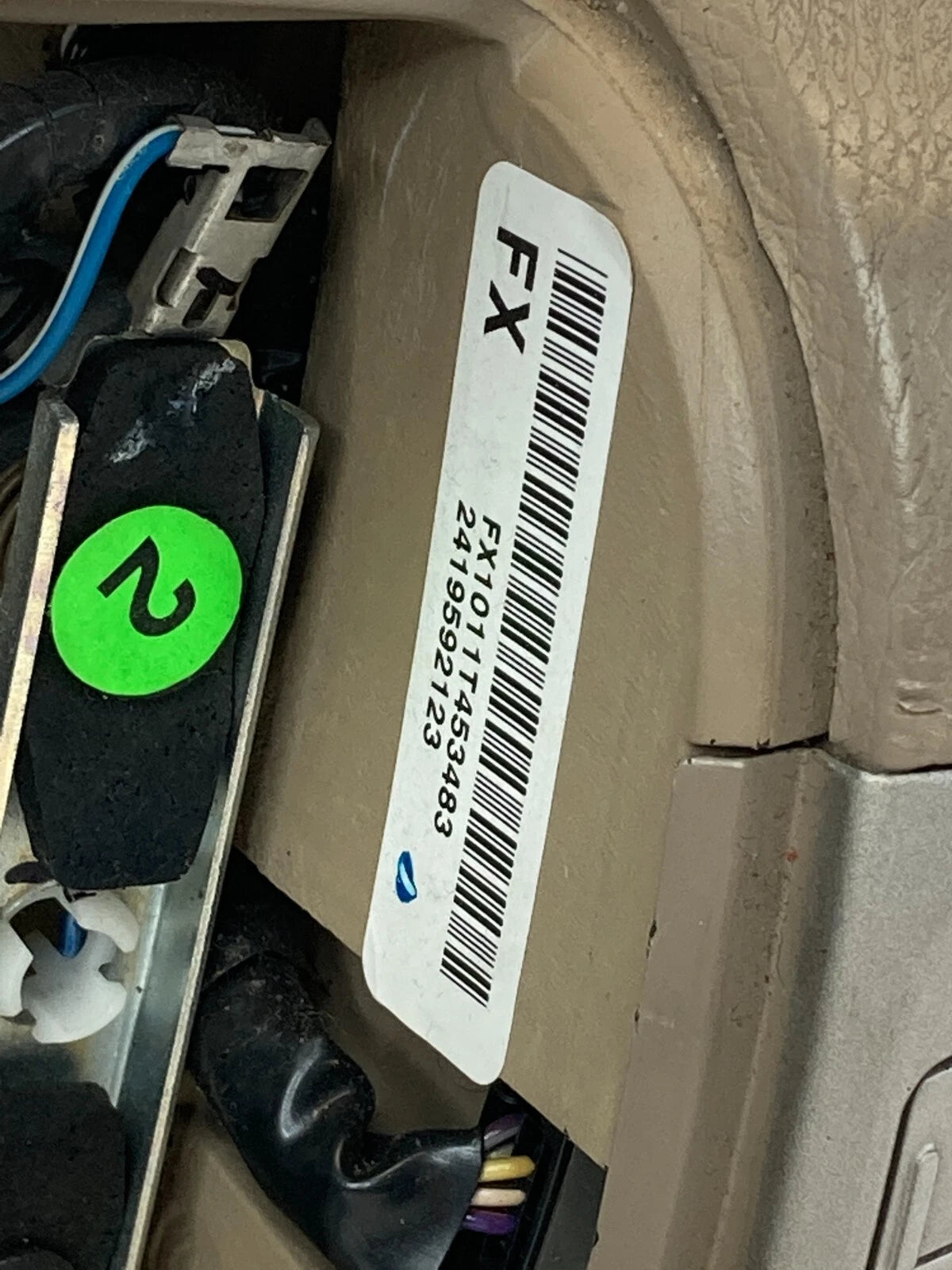 06 07 LINCOLN MKZ 06 ZEPHYR STEERING WHEEL TRIM CRUISE AUDIO 7H633F563BEW OEM