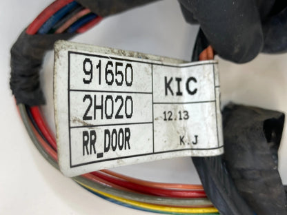 2007-2010 HYUNDAI ELANTRA SEDAN RR LEFT DOOR WIRE WIRING HARNESS 916502H020 OEM