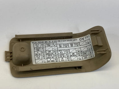 2008-2012 HONDA ACCORD RIGHT LOWER DASH INTERIOR FUSE BOX DOOR LID COVER OEM