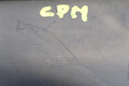 08-10 DODGE AVENGER UPPER GLOVE BOX STORAGE COMPARTMENT INSERT OEM 05291861AB
