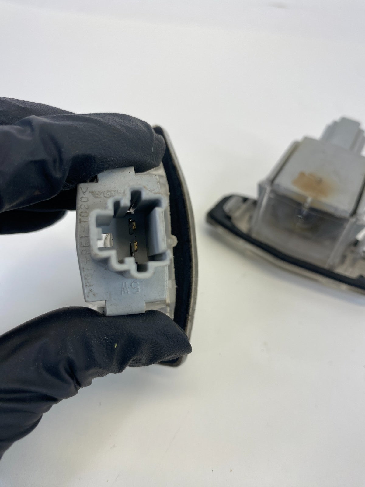 2013-2015 Honda Civic Back Rear Trunk License Plate Light Lamp Set Pair OEM