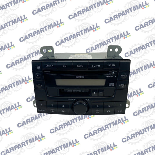 2000 2001 00 01 Mazda MPV Radio AM/FM CD Cassette Player Stereo LC77669T0B OEM