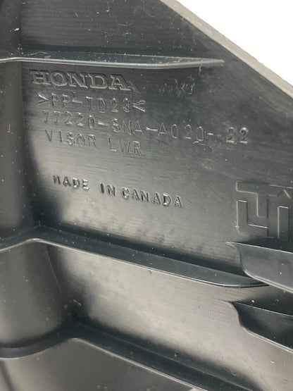 06-11 HONDA CIVIC DASH SPEEDOMETER CLUSTER LOWER BEZEL PANEL TRIM 77220-SNA-A020