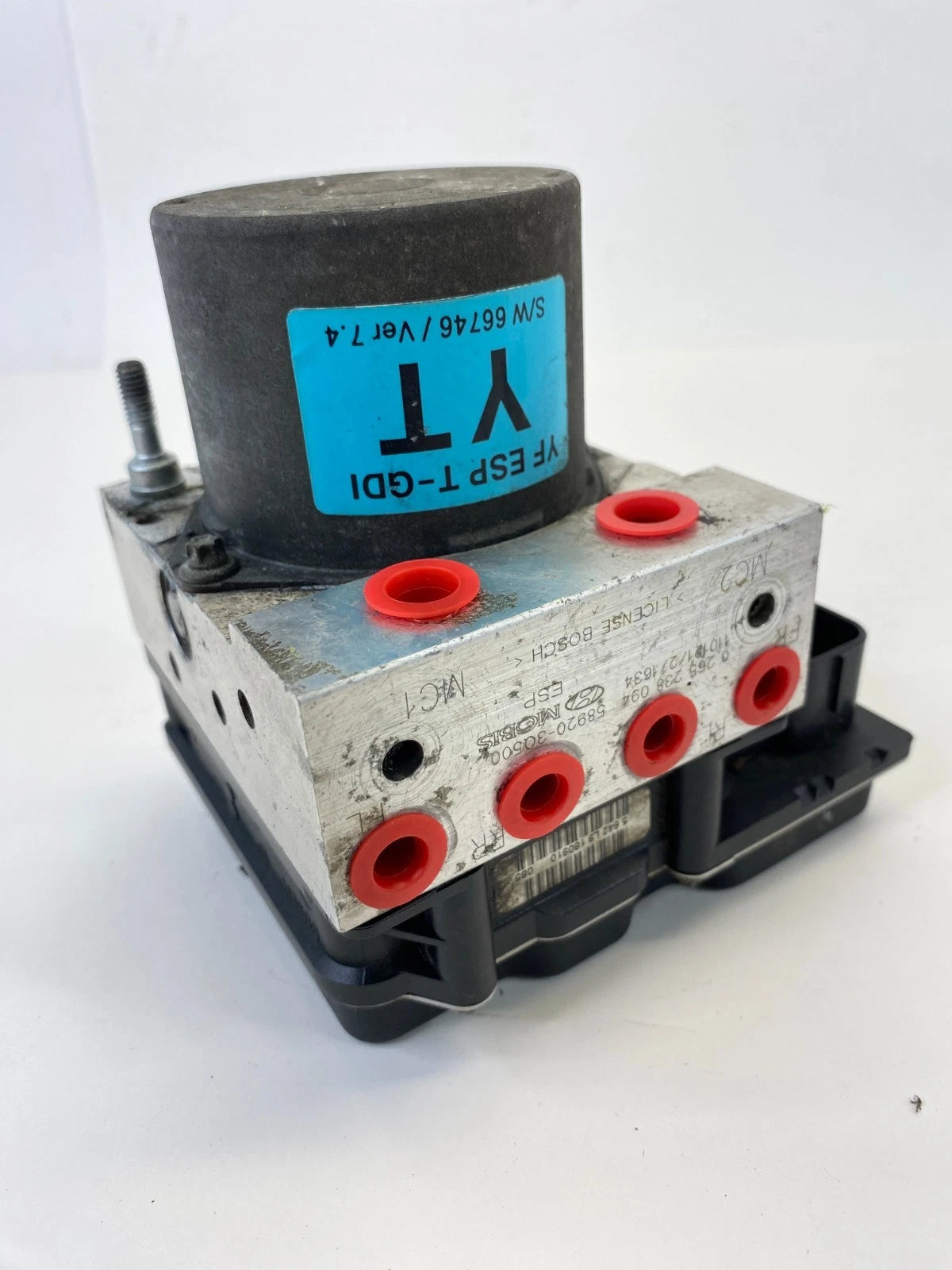 2011-2014 HYUNDAI SONATA 2.4L A/T ABS PUMP ANTI LOCK BRAKE MODULE 589203Q500 OEM