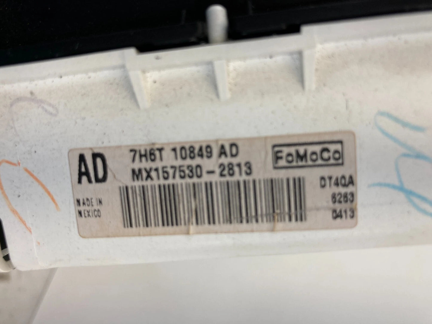 2007 LINCOLN MKZ A/T SPEEDOMETER INSTRUMENT CLUSTER 7H6T-10849-AD UNK MILES OEM