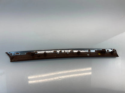 07-15 AUDI Q7 REAR LEFT INNER DOOR PANEL TRIM BEZEL MOLDING WOOD 4L0-867-419