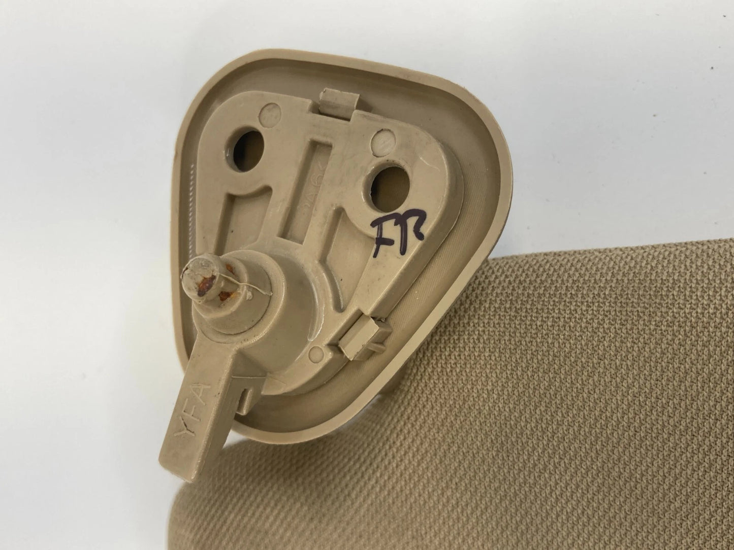 2011-2014 HYUNDAI SONATA ROOF RIGHT PASSENGER SIDE SUNVISOR SUN VISOR BEIGE