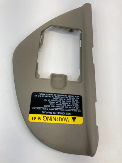 07-09 HYUNDAI ELANTRA DASH LEFT DRIVER END CAP COVER PAD TRIM PANEL 84716-2H000