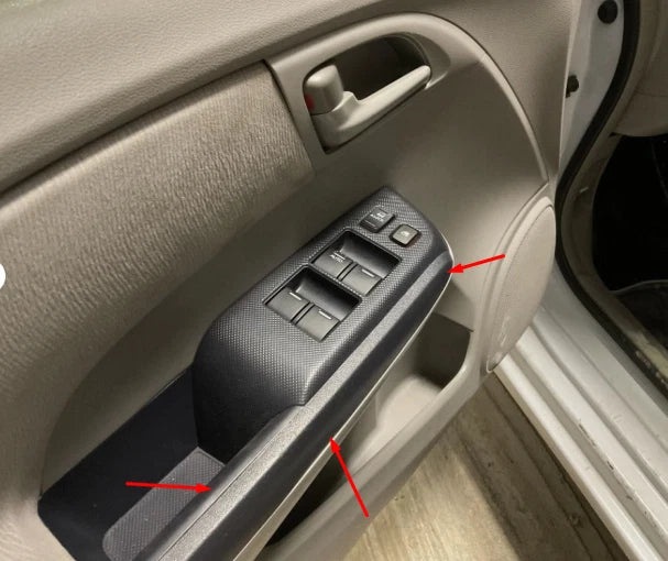 2010-2014 HONDA INSIGHT FRONT LEFT SIDE DOOR ORNAMENT PANEL TRIM MOLDING OEM