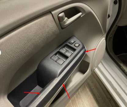 2010-2014 HONDA INSIGHT FRONT LEFT SIDE DOOR ORNAMENT PANEL TRIM MOLDING OEM
