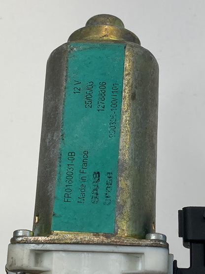 03-11 Saab 9-3 Convertible Rear Right Back Side Door Window Motor 12788806 OEM