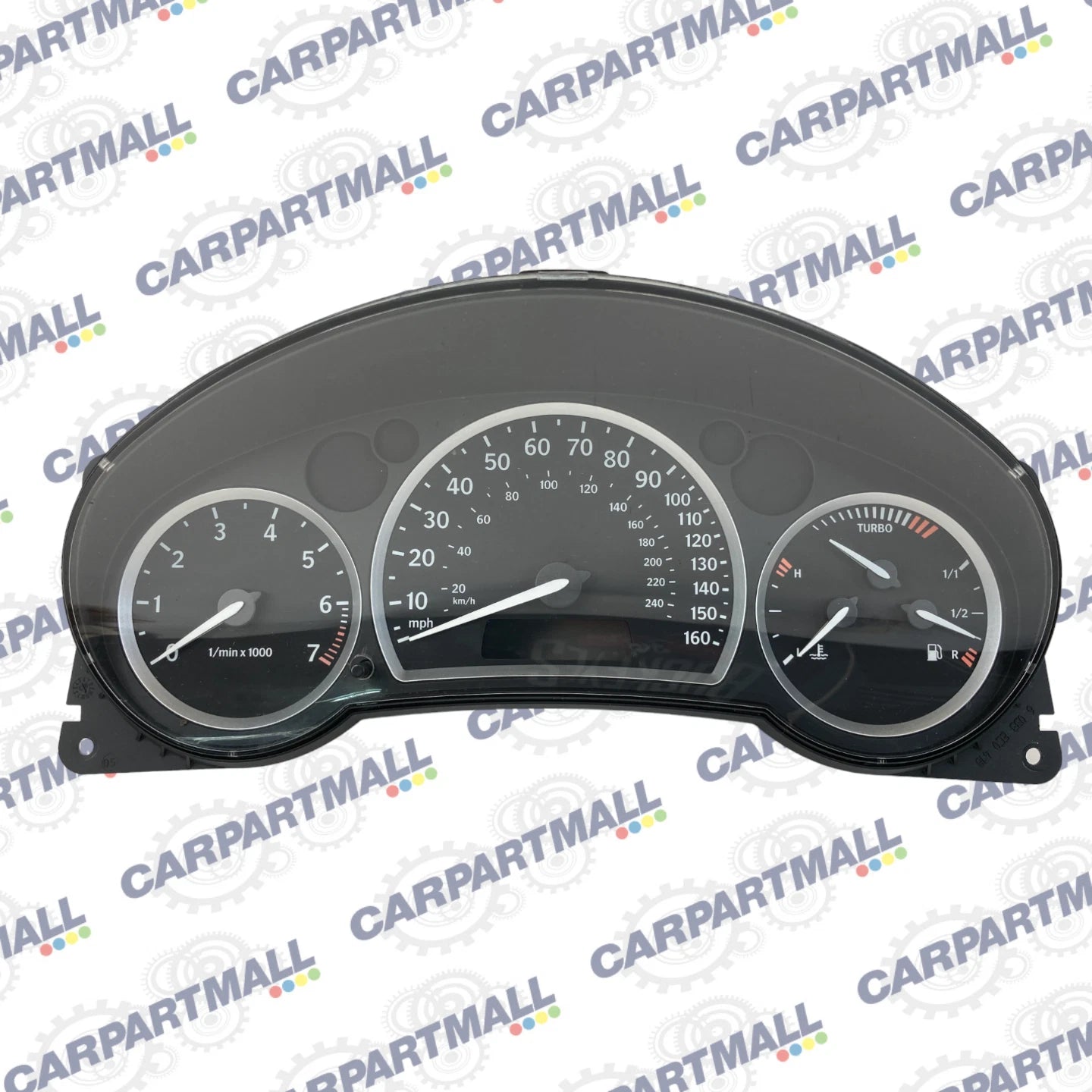 03-06 SAAB 9-3 2.0L MT SPEEDOMETER INSTRUMENT CLUSTER GAUGES 207K MILES 12802926