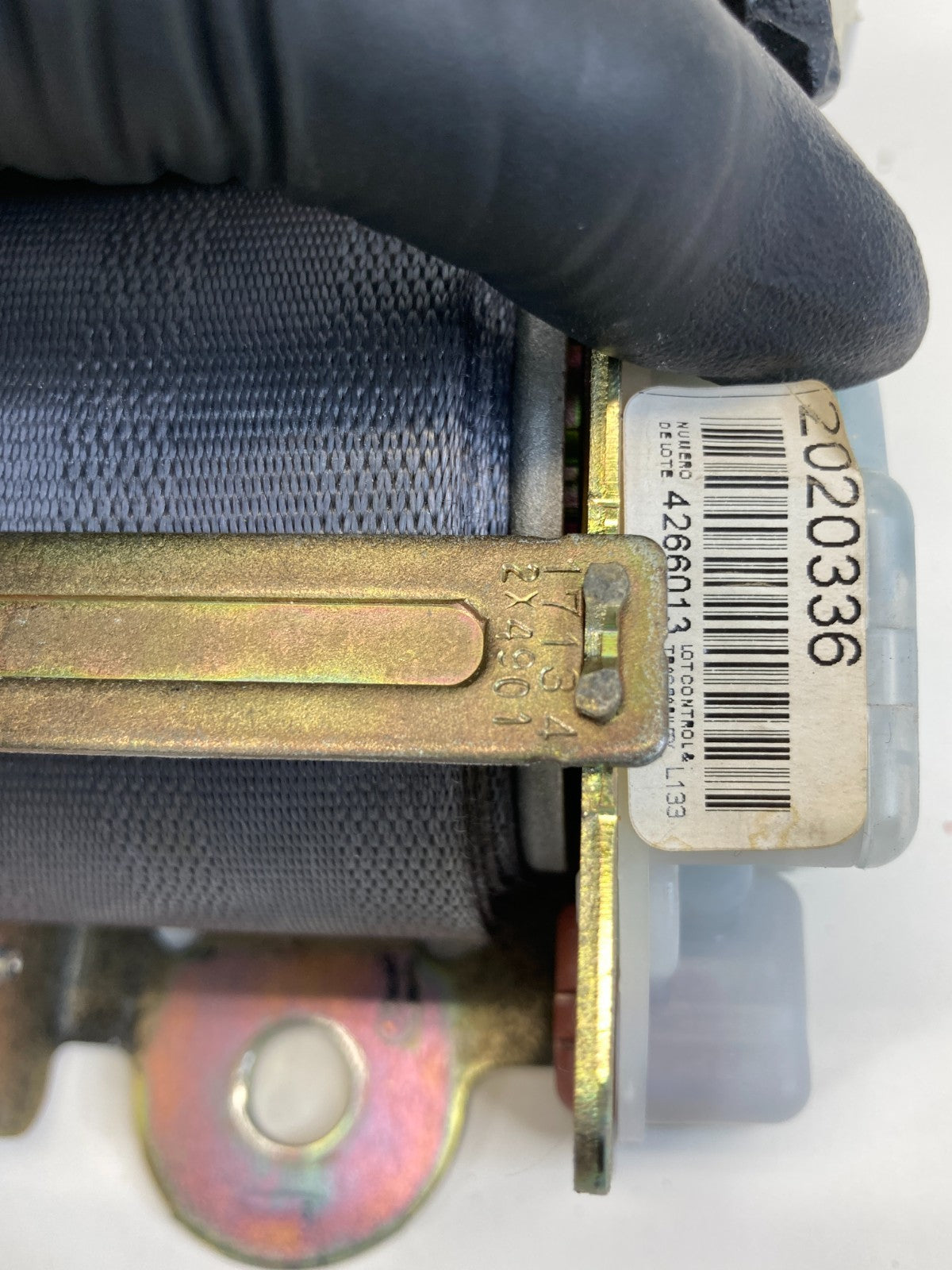 2001 02 03 04 2005 Honda Civic Front Right Passenger Side Seat Belt Retractor