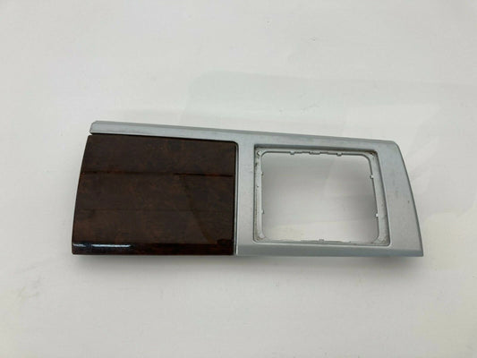09 10 GRAND CARAVAN TOWN & COUNTRY DASH HEADLIGHT SWITCH BEZEL COVER TRIM WOOD