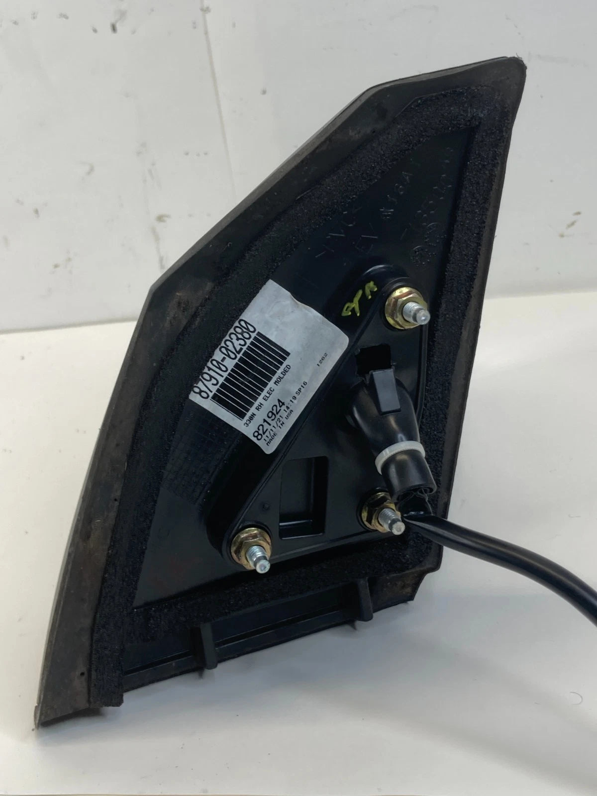 2003-2008 TOYOTA COROLLA FRONT RIGHT SIDE VIEW POWER DOOR MIRROR 87910-02380 OEM