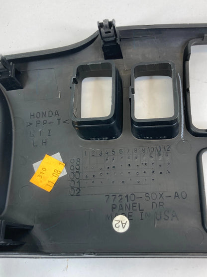 1999-2004 HONDA ODYSSEY LEFT DRIVER DASH MIRROR BEZEL TRIM PANEL 77210-S0X-A0