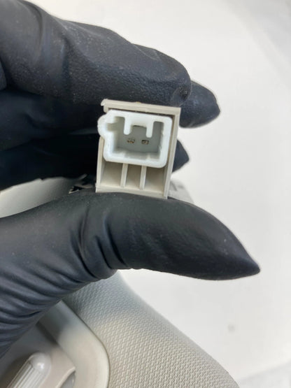 2014-2018 MAZDA 3 SUN VISOR SHADE PAIR SET DRIVER & PASSENGER SIDES GRAY OEM