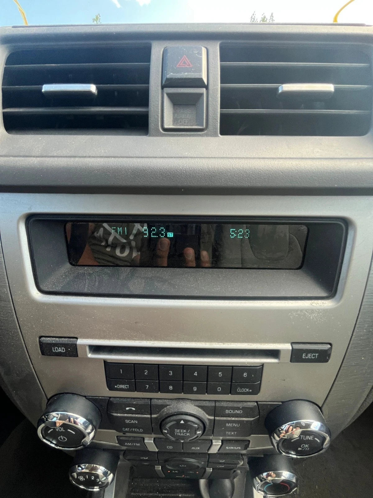 2010-2012 FORD FUSION RADIO CD PLAYER AUDIO RECEIVER UNIT BE5T-19C157-AB OEM