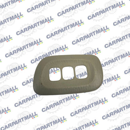 01-03 INFINITI QX4 FRONT LEFT DRIVER POWER SEAT MEMORY SWITCH BEZEL COVER TRIM